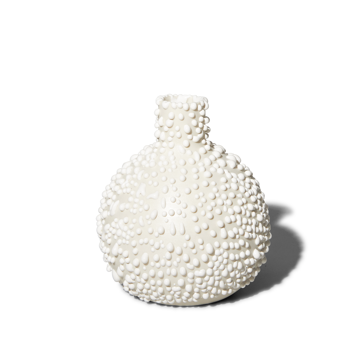 Handcrafted Ceramic Bud Vase - Color Adhesion