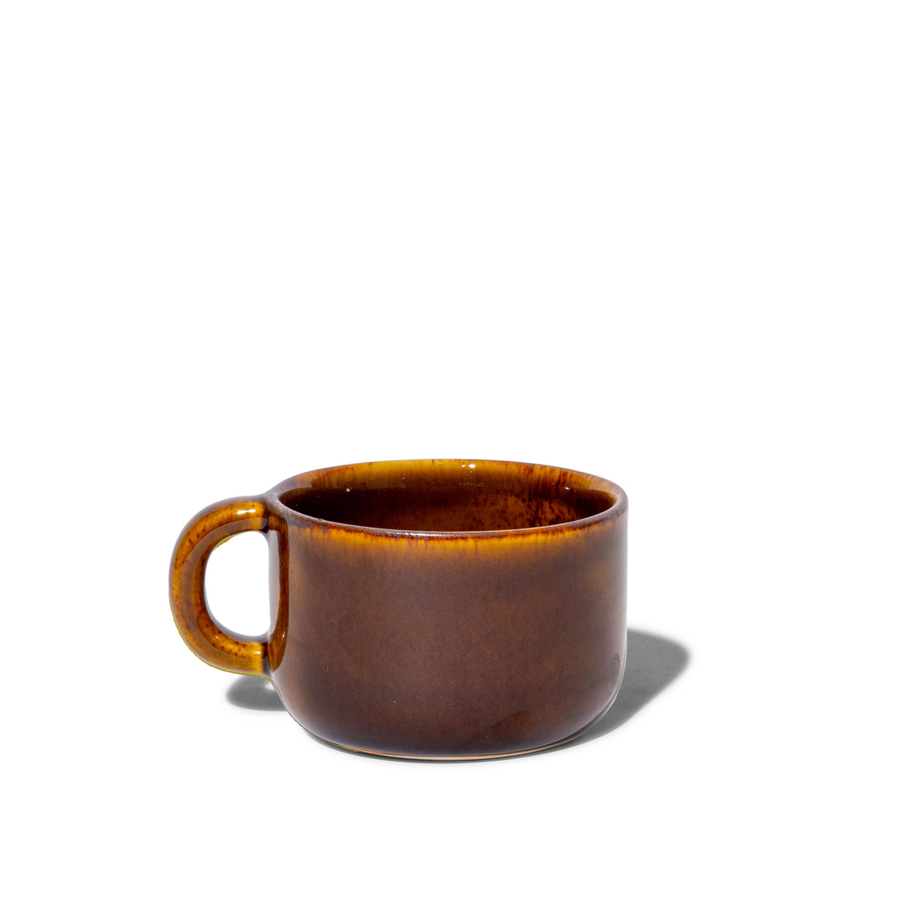 Cappuccino Cup in Tenmoku Tenmoku / 6-Pack