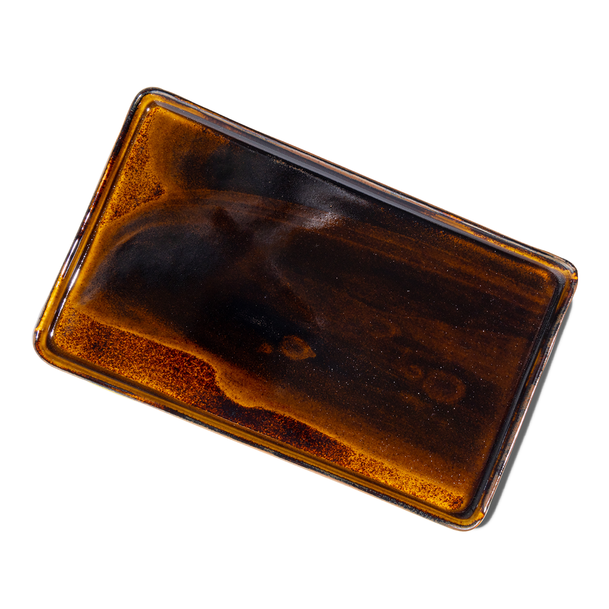 Serving Tray in Tenmoku